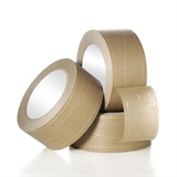 HILDE24 | Papierselbstklebeband fadenverstärkt 50 mm x 50 lfm braun
